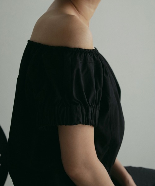 Gather Offshoulder Tops（Tシャツ/カットソー）｜anuke