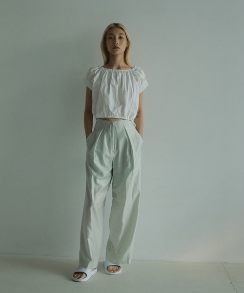 Gather Offshoulder Tops（Tシャツ/カットソー）｜anuke