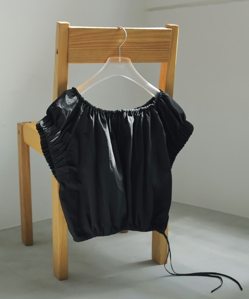 Gather Offshoulder Tops（Tシャツ/カットソー）｜anuke