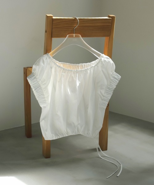 Gather Offshoulder Tops（Tシャツ/カットソー）｜anuke