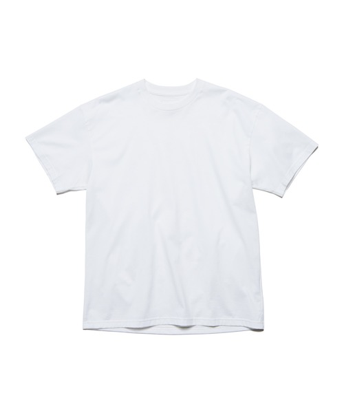 SOPHNET.(ソフネット)の「LUSTER COTTON ESSENTIAL S/S TEE(Tシャツ/カットソー・メンズ・ブラック/グレイッシュベージュ/ホワイト・3/1/2/4/5)」の2枚目の写真