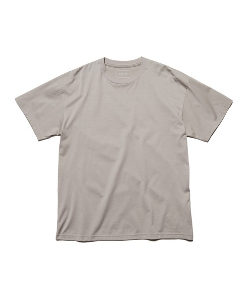SOPHNET.(ソフネット)の「LUSTER COTTON ESSENTIAL S/S TEE(Tシャツ/カットソー・メンズ・ブラック/グレイッシュベージュ/ホワイト・3/1/2/4/5)」の3枚目の写真