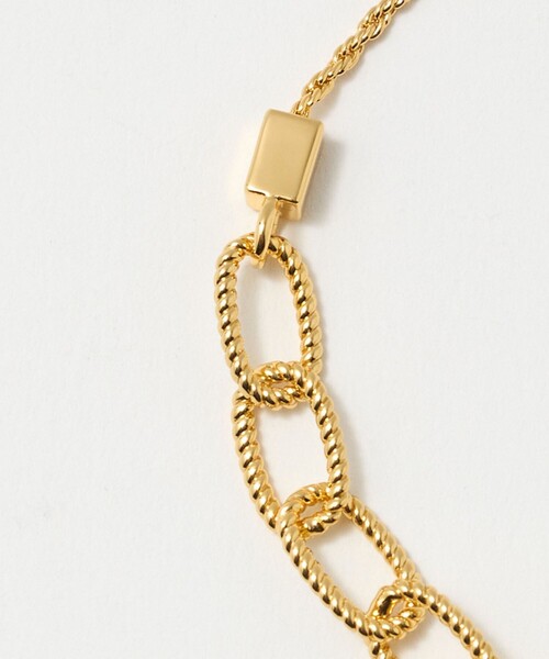 UNITED ARROWS（ユナイテッドアローズ）の「ADJ チェーン ブレスレット（ブレスレット・レディース・ゴールド/シルバー・FREE）」の9枚目の写真