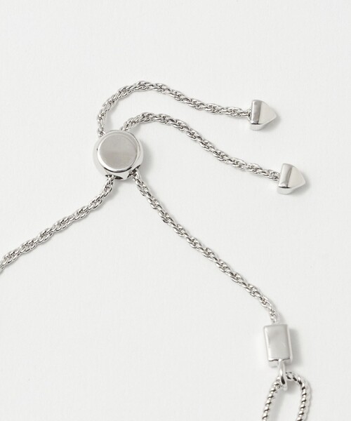 UNITED ARROWS（ユナイテッドアローズ）の「ADJ チェーン ブレスレット（ブレスレット・レディース・ゴールド/シルバー・FREE）」の12枚目の写真