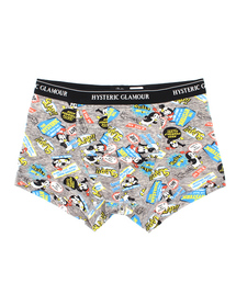 ヒステリックグラマー ボクサーパンツ 下着 マルチ柄 アンダーウェア HYSTERIC UNLIMITED ボクサーブリーフ|HYSTERIC GLAMOUR MEN