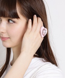 MILK ハートラビットリング 13号 ミルク MILK & Strawberry – ランピード 結婚指輪 | ミルク