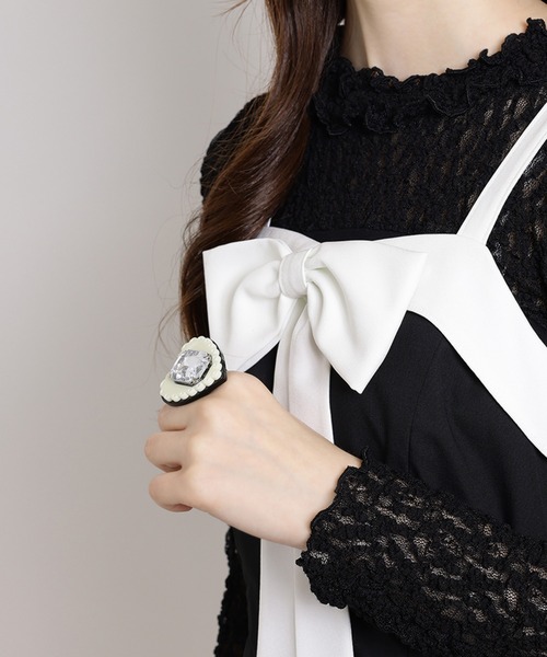 MILK（ミルク）の「Pretty クチュール リング（リング・レディース・B/C/A・M/L）」の2枚目の写真