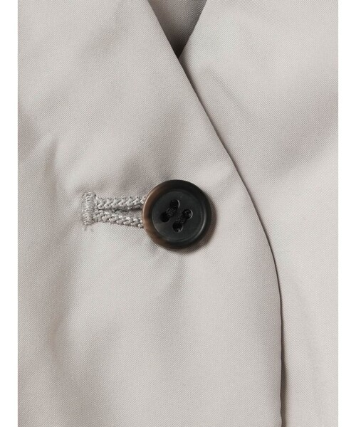 mizuiroind（ミズイロインド）の「mizuiro ind ダウンベスト（ベスト・レディース・ブラック/ライトグレー/ブラウン・FREE）」の5枚目の写真