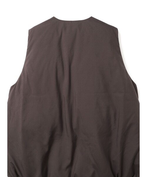 mizuiroind（ミズイロインド）の「mizuiro ind ダウンベスト（ベスト・レディース・ブラック/ライトグレー/ブラウン・FREE）」の21枚目の写真