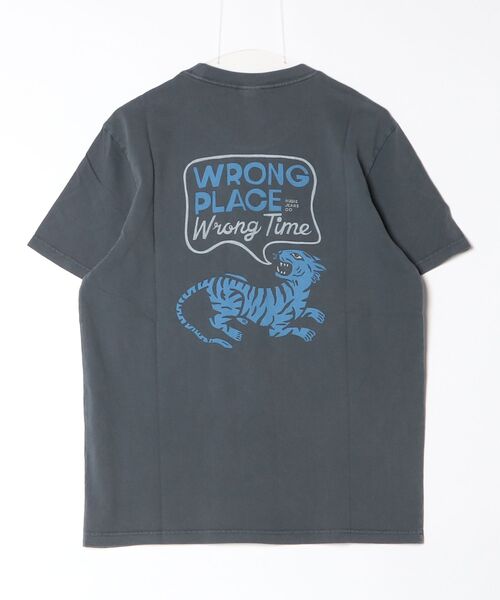 Nudie Jeans（ヌーディージーンズ）の「Nudie Jeans/ヌーディージーンズ Roy / プリントTシャツ / Antracite（Tシャツ/カットソー・メンズ・ブラック系その他・S/M/L/XL）」の2枚目の写真