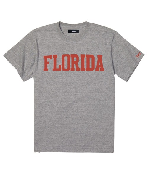 TMT（ティーエムティー）の「5.6oz COTTON S/S Tee (FLORIDA)（Tシャツ/カットソー・メンズ・ブラック/グレー・X-LARGE/LARGE/MEDIUM）」の2枚目の写真
