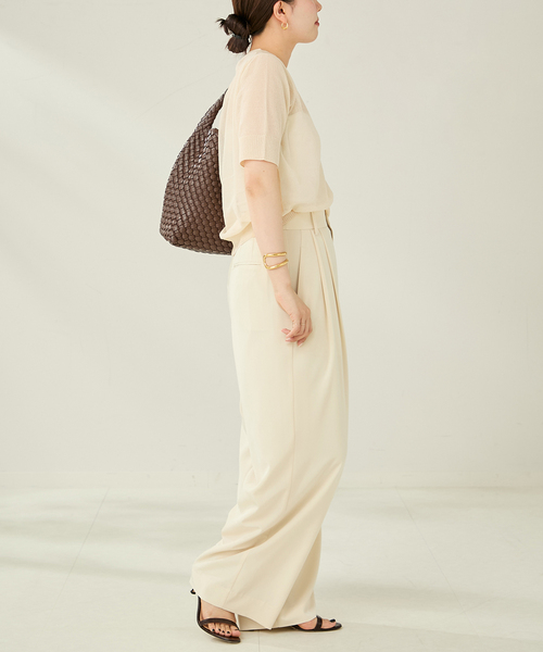 新品 plage プラージュ ニット ベージュ 値下げ待ちやめて下さい！ 吉祥寺店・買取入荷】2024 Plage Openwork Pattern ニット