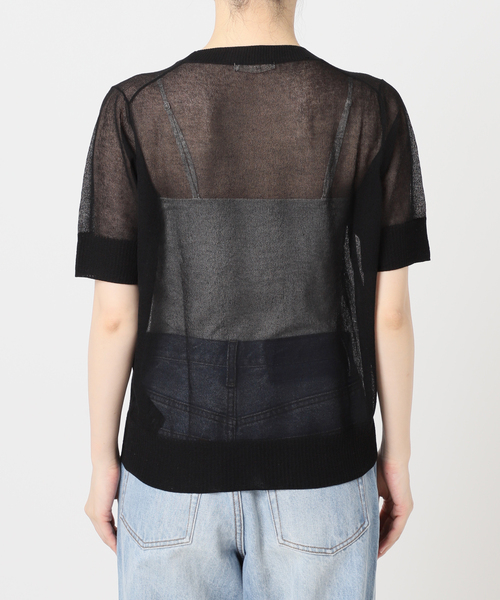 plageプラージュ＊SHEER C/Nニット＊新品未使用 セール】SHEER C/N ニット（ニット/セーター）｜Plage