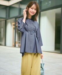 ANY SIS（エニィスィス）の「ウエストタックチュニック ブラウス（シャツ/ブラウス）」
