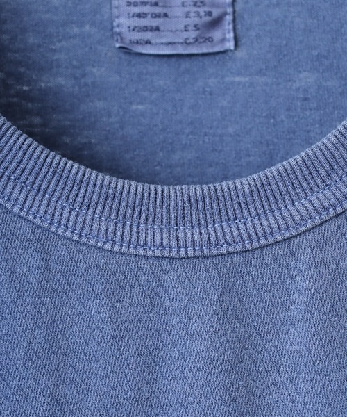 LUMBER（ランバー）の「ピグメント染めポケットロングＴシャツ（Tシャツ/カットソー・メンズ・ライトブルー/ネイビー/ネイビー系1/ピンク・M/L/XL）」の12枚目の写真