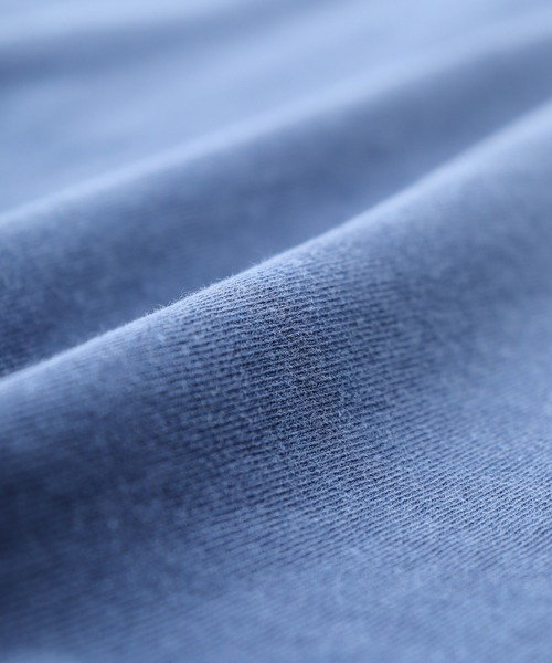 LUMBER（ランバー）の「ピグメント染めポケットロングＴシャツ（Tシャツ/カットソー・メンズ・ライトブルー/ネイビー/ネイビー系1/ピンク・M/L/XL）」の17枚目の写真