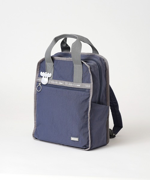 moz(モズ)の「【VASKA by moz】ヴェスカ リュック バックパック VZNS-03(バックパック/リュック・レディース・ブラック/グレー/グレイッシュブルー・ONE SIZE)」の13枚目の写真