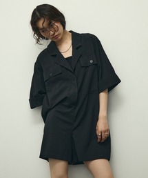 Lutim by u(`oC[)Soft work tailor collar all in one / \tg[Ne[[J[I[C(Ȃ/I[C)