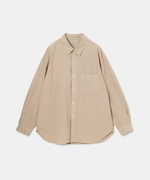 セール】＜Steven Alan＞ ガーメントダイ ポプリン レギュラーカラー