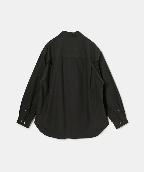 Steven Alan＞ ガーメントダイ ポプリン レギュラーカラー