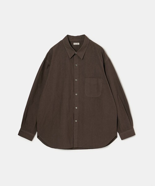 Steven Alan / ガーメントダイ ポプリン レギュラーカラー シャツ STEVEN ALAN シャツ 「Steven Alan」 ガーメントダイ ポプリン