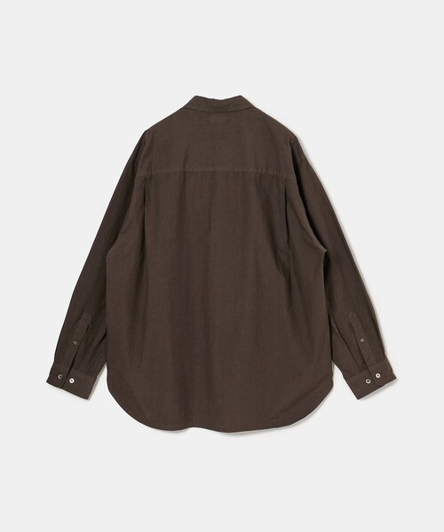 Steven Alan / ガーメントダイ ポプリン レギュラーカラー シャツ Steven Alan＞ ガーメントダイ ポプリン レギュラーカラー