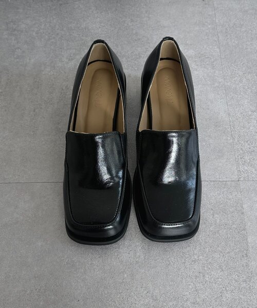 Thevon（ゼボン）の「ヒールローファー（ブーツ・レディース・ブラック・L/M）」の7枚目の写真