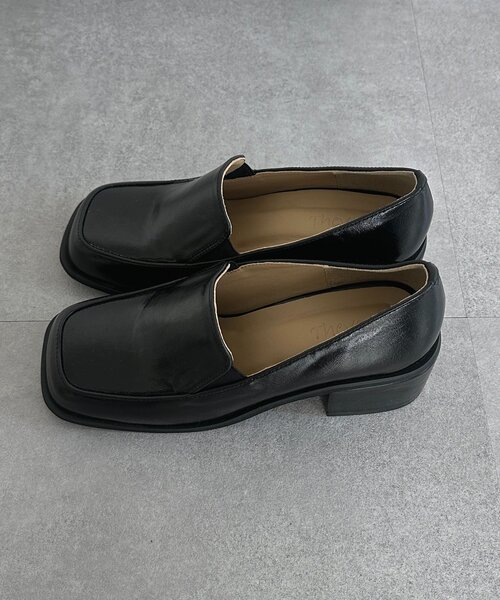 Thevon（ゼボン）の「ヒールローファー（ブーツ・レディース・ブラック・L/M）」の8枚目の写真