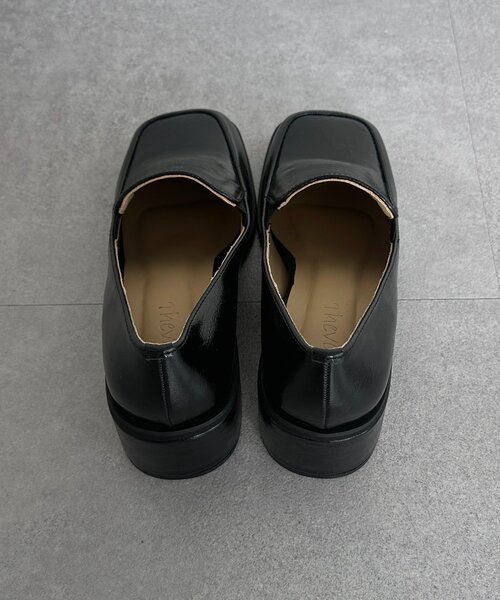 Thevon（ゼボン）の「ヒールローファー（ブーツ・レディース・ブラック・L/M）」の10枚目の写真