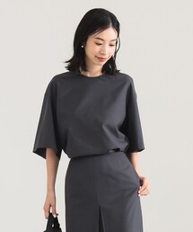 Demi-Luxe BEAMS | 【12/4値下げ】ウール トロピカル フレアスリーブ プルオーバー［手洗い可］(シャツ/ブラウス)