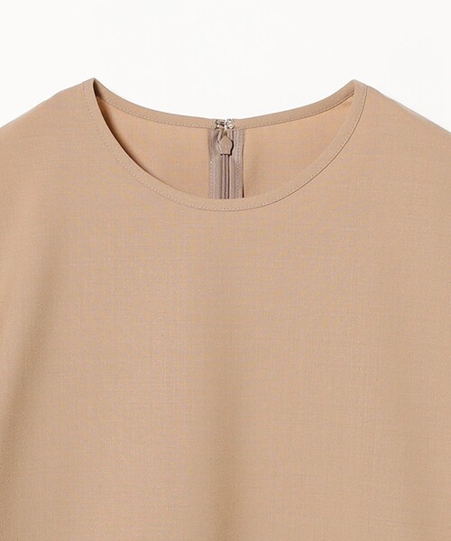 Demi-Luxe BEAMS（デミルクス ビームス）の「【12/4値下げ】ウール トロピカル フレアスリーブ プルオーバー［手洗い可］（シャツ/ブラウス・レディース・チャコールグレー/ベージュ・ONE SIZE）」の19枚目の写真