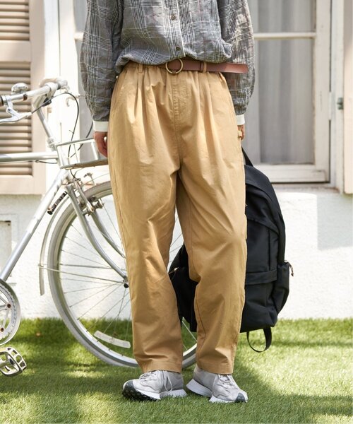 LBC(エルビーシー)の「コットンツイルワークシェフパンツ(その他パンツ・レディース・ベージュ/チャコールグレー/カーキ・M/L)」の11枚目の写真