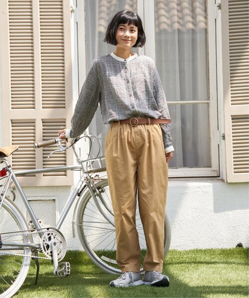 LBC(エルビーシー)の「コットンツイルワークシェフパンツ(その他パンツ・レディース・ベージュ/チャコールグレー/カーキ・M/L)」の12枚目の写真