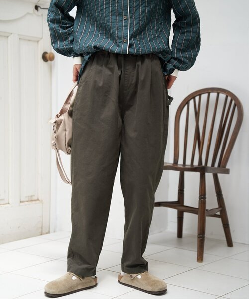 LBC(エルビーシー)の「コットンツイルワークシェフパンツ(その他パンツ・レディース・ベージュ/チャコールグレー/カーキ・M/L)」の22枚目の写真