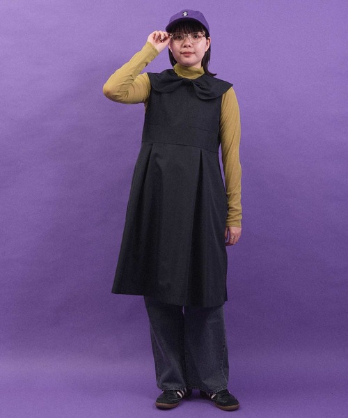 I am I in fact...（アイアムアイインファクト）の「BLACK RIBBON ワンピース（ワンピース・レディース・ブラック・FREE）」の11枚目の写真