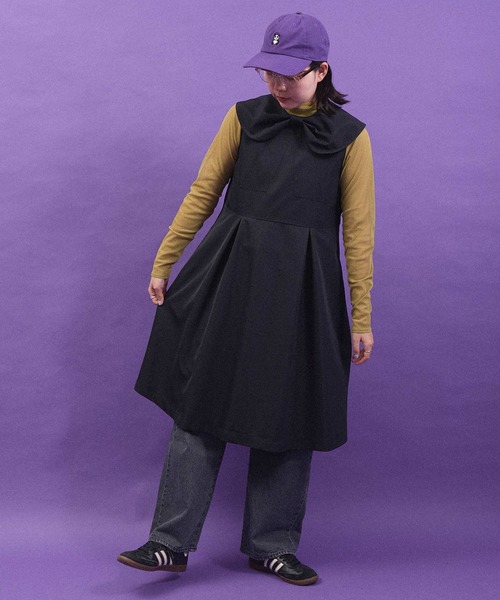 I am I in fact...（アイアムアイインファクト）の「BLACK RIBBON ワンピース（ワンピース・レディース・ブラック・FREE）」の12枚目の写真