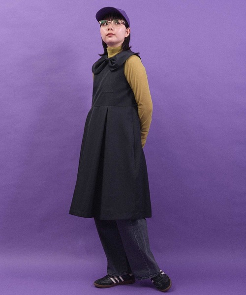 I am I in fact...（アイアムアイインファクト）の「BLACK RIBBON ワンピース（ワンピース・レディース・ブラック・FREE）」の10枚目の写真