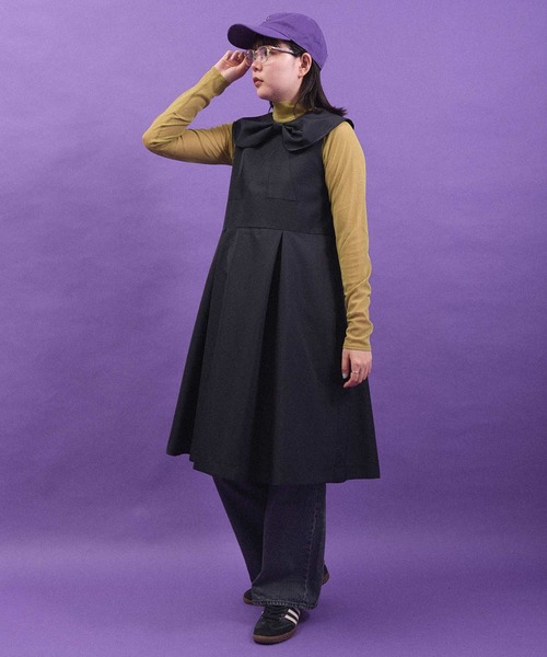 I am I in fact...（アイアムアイインファクト）の「BLACK RIBBON ワンピース（ワンピース・レディース・ブラック・FREE）」の15枚目の写真