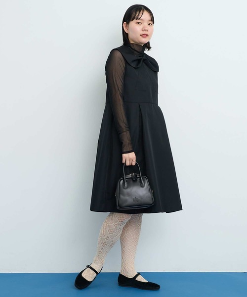 I am I in fact...（アイアムアイインファクト）の「BLACK RIBBON ワンピース（ワンピース・レディース・ブラック・FREE）」の19枚目の写真