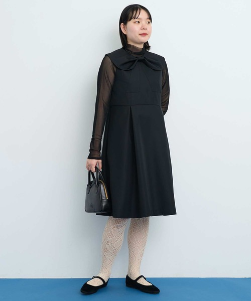 I am I in fact...（アイアムアイインファクト）の「BLACK RIBBON ワンピース（ワンピース・レディース・ブラック・FREE）」の21枚目の写真