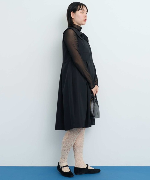 I am I in fact...（アイアムアイインファクト）の「BLACK RIBBON ワンピース（ワンピース・レディース・ブラック・FREE）」の22枚目の写真