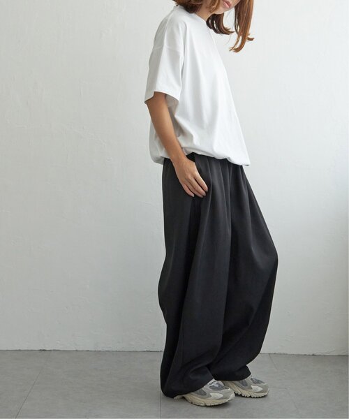 notch.(ノッチ)の「ポリツイルタックコクーンパンツ(その他パンツ・レディース・ブラック/チャコール/モカ・M)」の17枚目の写真
