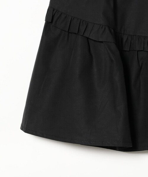 Ray BEAMS(レイビームス)の「sister jane / Birdie Ruffle Mini Skirt(スカート・レディース・ブラック・SMALL)」の4枚目の写真