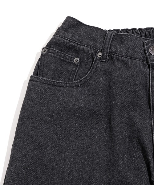 PUNYUS（プニュズ）の「ニータックデニムバギーパンツ（その他パンツ・レディース・ブラック/ライトブルー・1/2/3/4）」の22枚目の写真