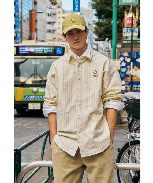 AAPE BY A BATHING APE（エーエイプバイアベイシングエイプ）の「AAPE NOW LONG SLEEVE SHIRT（シャツ/ブラウス・メンズ・ブラック系その他/ブルー系その他/グリーン系その他/イエロー系その他・LARGE/SMALL/MEDIUM/X-LARGE）」の22枚目の写真