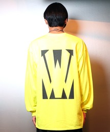 [W] by VIRGOwearworks（ダブリューバイヴァルゴウェアーワークス）の「Box logo（Tシャツ/カットソー）」