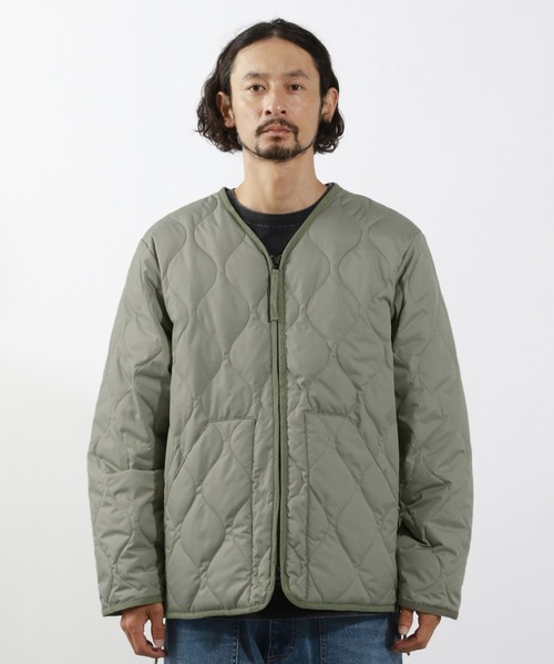 セール】【TAION】別注Vネックダウンジャケット（ブルゾン）｜TAION