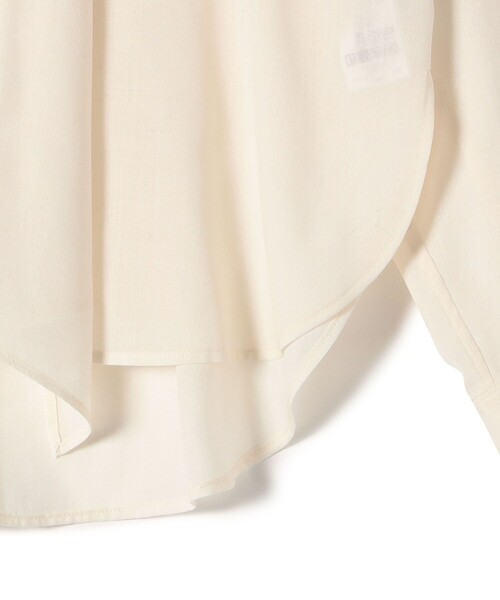 セール】〈手洗い可能〉シアー リボン タイ ブラウス（シャツ/ブラウス