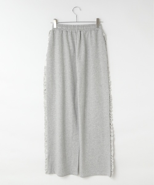 LOWRYS FARM（ローリーズファーム）の「ＭＬＢサイドフリルカットパンツ　 579430（スウェットパンツ・レディース・ネイビー/シルバー/グリーン/ブラウン系その他・FREE）」の10枚目の写真