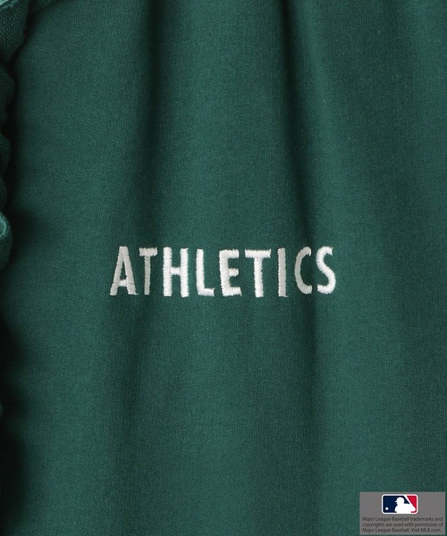 LOWRYS FARM（ローリーズファーム）の「ＭＬＢサイドフリルカットパンツ　 579430（スウェットパンツ・レディース・ネイビー/シルバー/グリーン/ブラウン系その他・FREE）」の15枚目の写真